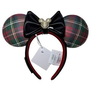 Disneyland‎ VIP Tour Exclusive Headband Ears Loungefly Plaid